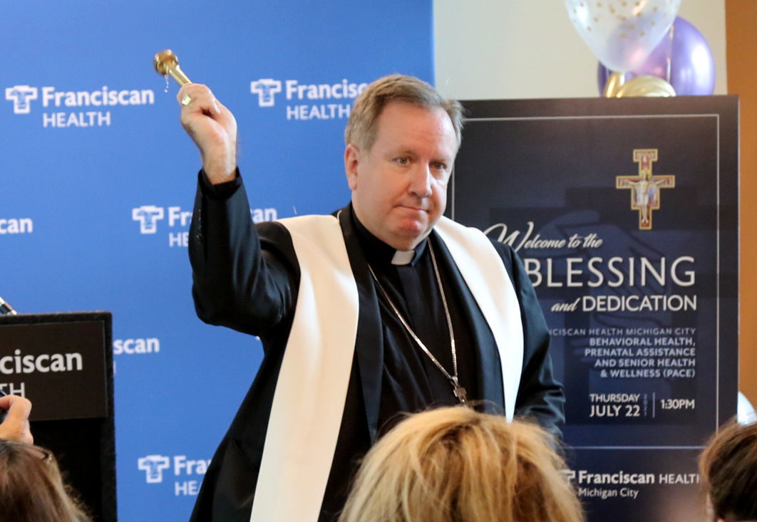 Blessing of New Franciscan Health Michigan City